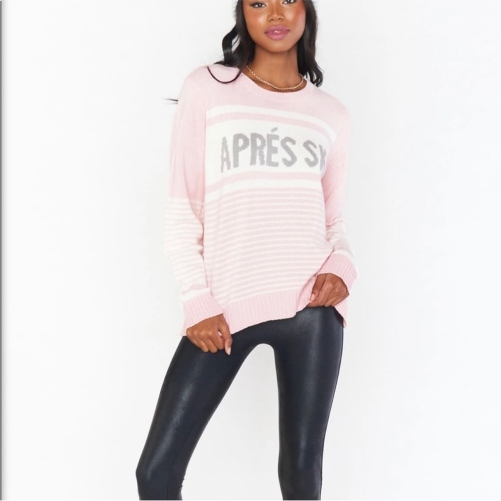 Show Me Your MuMu Light Pink Après Sweater